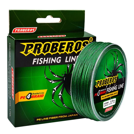 Lenza da pesca in PE intrecciato multicolore 4/8/9/16 fili 100/300/500/1000 m